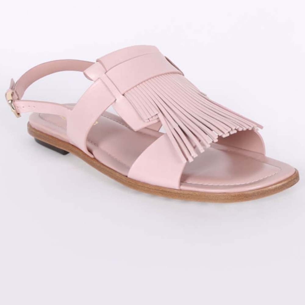 Todd Kiltie Fringe Leather Sandals